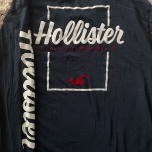 long sleeve hollister shirt